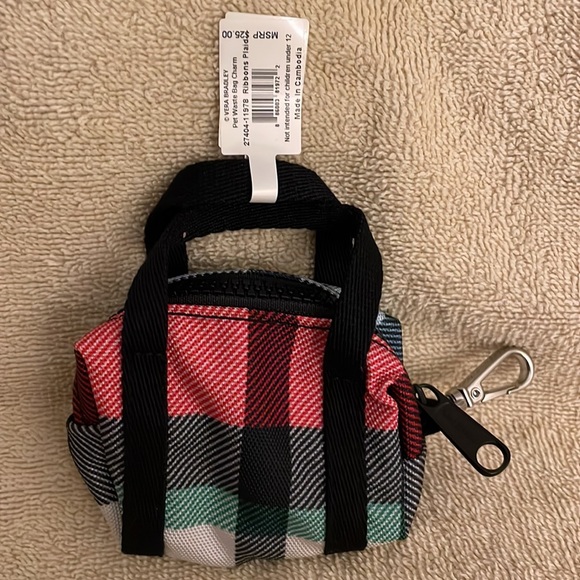 Vera Bradley Pet Waste Bag Charm NWT - Picture 4 of 7
